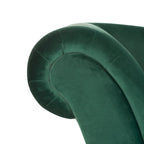 Chaise longue moderne du milieu du siècle avec coussin – 63 larg. x 28 prof. x 30 haut.