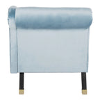 Chaise longue moderne du milieu du siècle avec coussin – 63 larg. x 28 prof. x 30 haut.