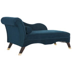 Chaise longue moderne du milieu du siècle avec coussin – 63 larg. x 28 prof. x 30 haut.