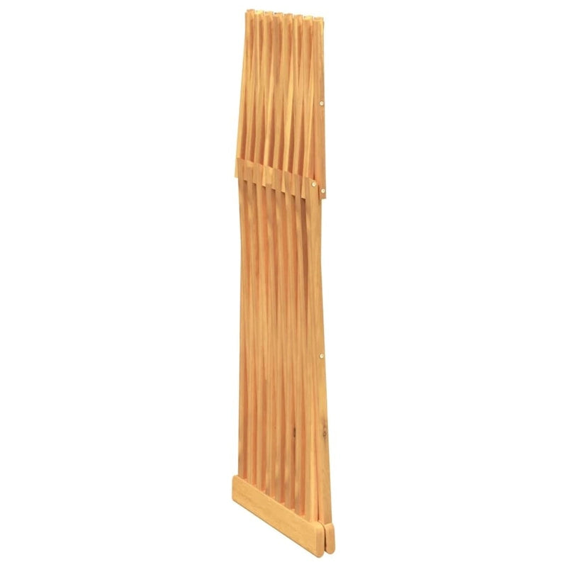 Tabouret pliant marron en teck massif, 40 cm (L) x 32,5 cm (l) x 70 cm (H), 1 personne, intérieur et extérieur