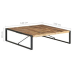 Table basse Table d'appoint Table de chevet Meuble de salon en bois