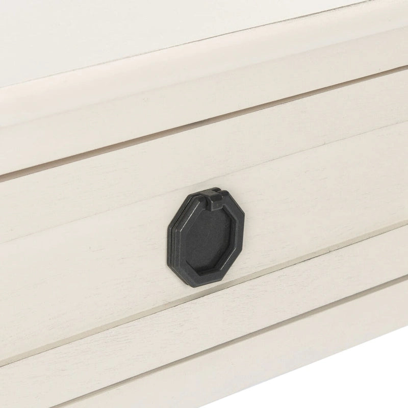 Table d'appoint à 1 tiroir - 19 larg. x 15,8 prof. x 26 haut. - 19 larg. x 16 prof. x 26 haut.