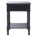 Table d'appoint à 1 tiroir - 19 larg. x 15,8 prof. x 26 haut. - 19 larg. x 16 prof. x 26 haut.