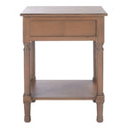 Table d'appoint à 1 tiroir - 19 larg. x 15,8 prof. x 26 haut. - 19 larg. x 16 prof. x 26 haut.