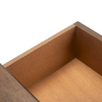 Table d'appoint à 1 tiroir - 19 larg. x 15,8 prof. x 26 haut. - 19 larg. x 16 prof. x 26 haut.
