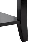 Table de chevet avec tiroir de rangement, bois d'orme, entièrement assemblée, 45,7 cm (l) x 38,1 cm (P) x 56,4 cm (H), 3 couleurs