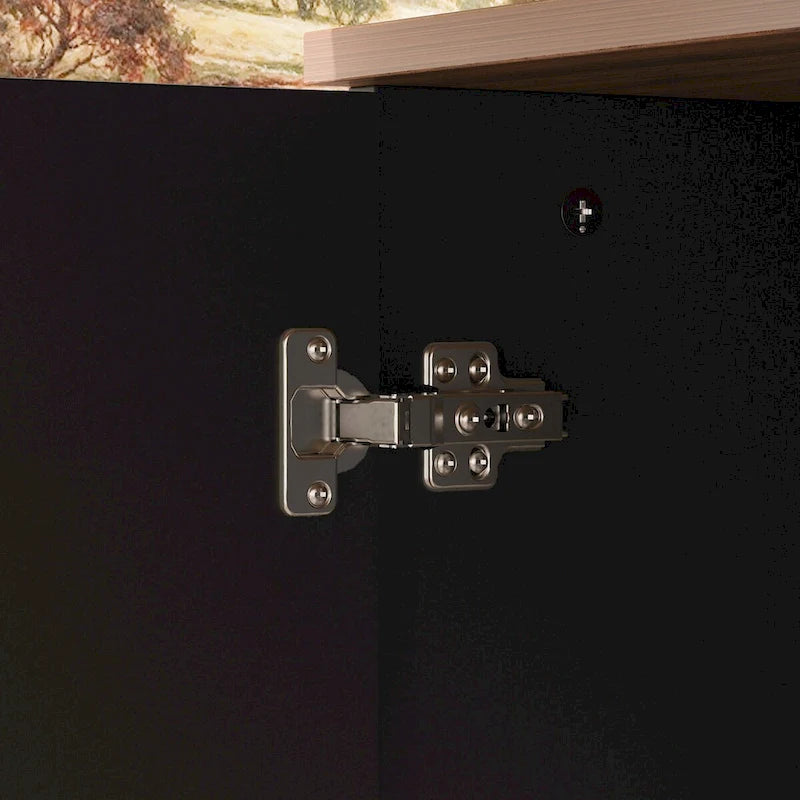 Bureau de télétravail réglable en hauteur avec rangements, 160 cm (L), 75-115 cm (H), armoire et tiroirs, 2 coloris
