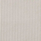 Canapé sectionnel modulaire avec pouf et oreillers, Velours côtelé, Beige/Gris, Coussin haute densité