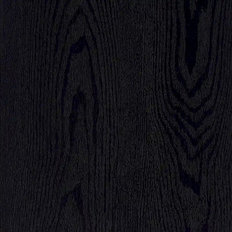 Console rectangulaire 55", Chêne blanc/noir/gris, Piètement géométrique, MDF