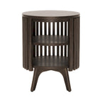 Table d'appoint avec rangement et table d'appoint ronde