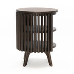 Table d'appoint avec rangement et table d'appoint ronde