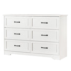 Grande commode à 6 tiroirs, meuble de chambre